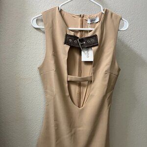 Murphy Mini Dress Beige